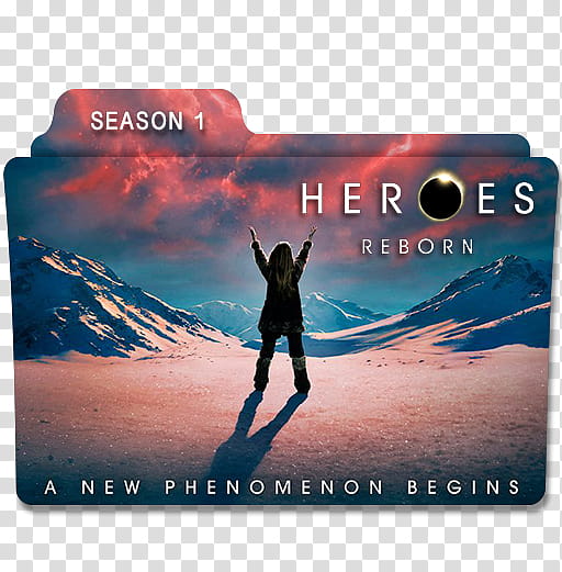Heroes Reborn Serie Folders, HEROES REBORN SEASON  FOLDER icon transparent background PNG clipart