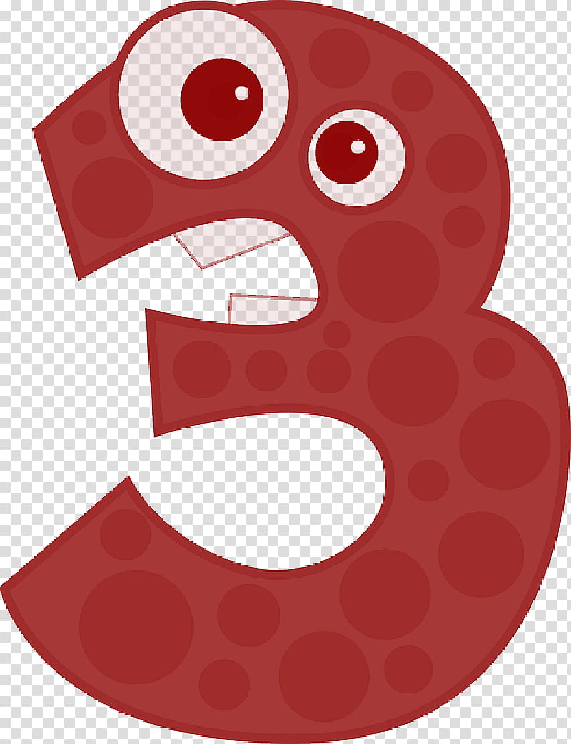 Animals, Number, Mathematics, Number Sense In Animals, Line Art, Numeral, Red, Cartoon transparent background PNG clipart