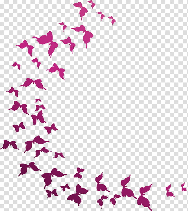 Mariposa, pink butterflies flying art transparent background PNG clipart