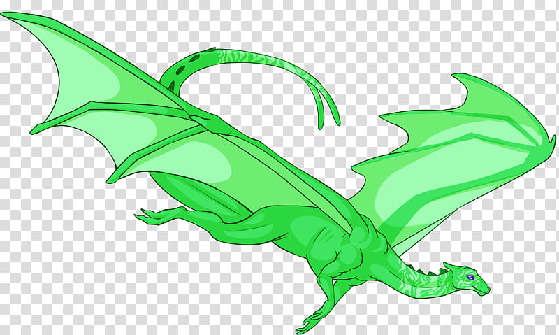 Green Leaf, Reptile, Amphibians, Cartoon, Animal, Dragon, Tail, Wing, Plant transparent background PNG clipart