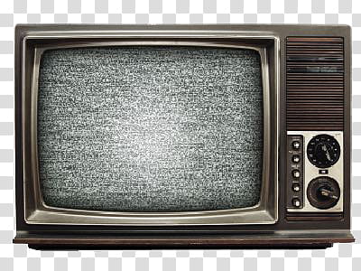 Old TV s, vintage cathode ray tube television transparent background PNG clipart