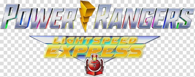 Power Rangers Lightspeed Express NEW logo transparent background PNG clipart
