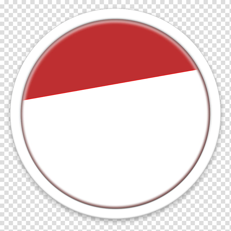 ORB OS X Icon, round red and white logo transparent background PNG clipart