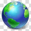 Vista Rainbar V English, earth icon transparent background PNG clipart