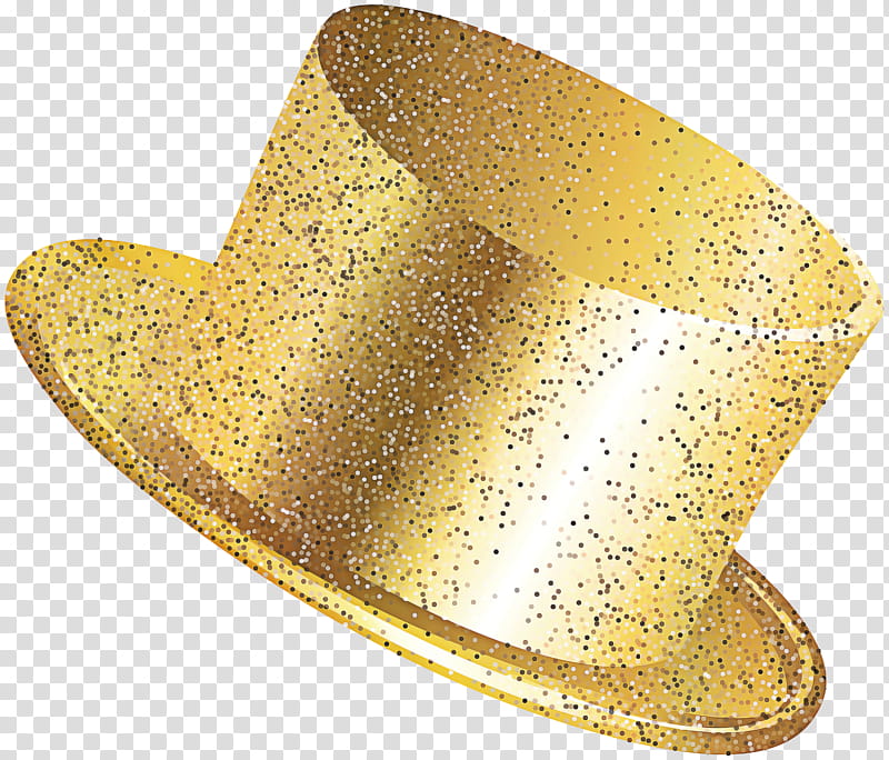 Cowboy Hat, Yellow, Costume Hat, Costume Accessory, Metal, Headgear, Gold transparent background PNG clipart