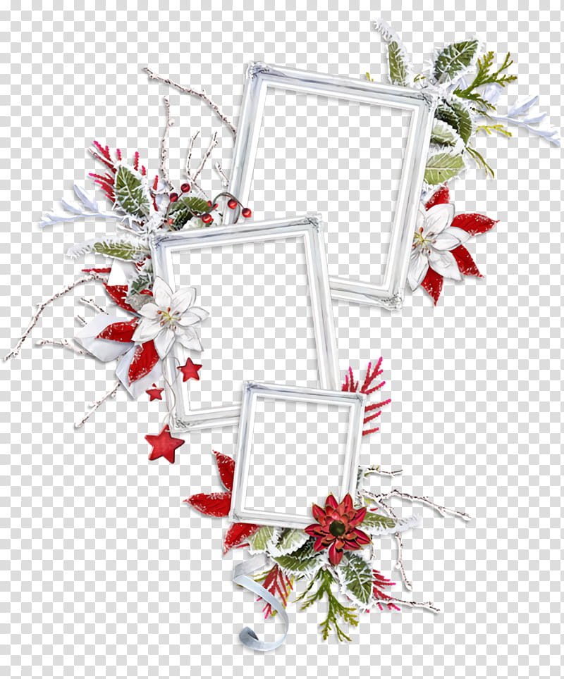 Christmas frame Christmas border Christmas decor, Christmas , Frame, Twig, Plant, Holly, Flower, Christmas Decoration transparent background PNG clipart