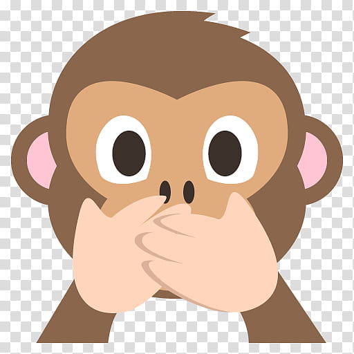 Animated Emoji, Evil Monkey, Three Wise Monkeys, Emoticon, Drawing, Cartoon, Face, Nose transparent background PNG clipart
