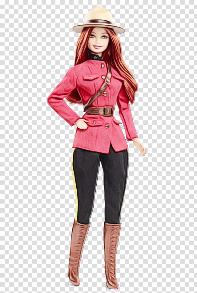 ken doll police uniform