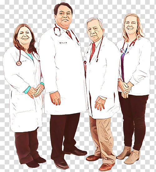 physician uniform health care provider white coat service, Cartoon, Team, Medical Assistant, Gesture transparent background PNG clipart