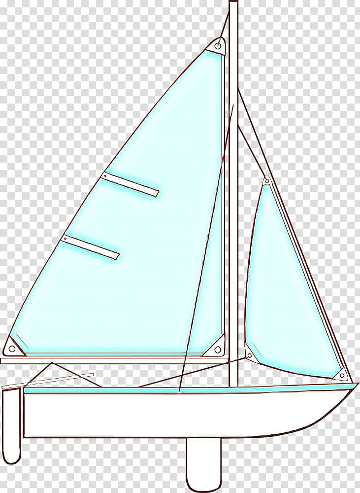 sail boat sailing sailboat vehicle, Mast, Watercraft, Dinghy Sailing, Catketch transparent background PNG clipart