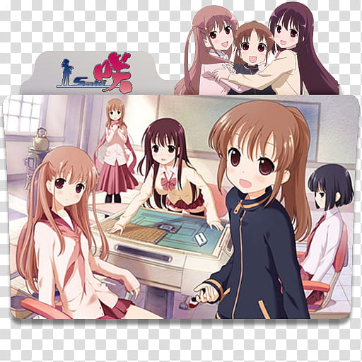 Anime Icon Pack , Saki Episode of Side A  transparent background PNG clipart