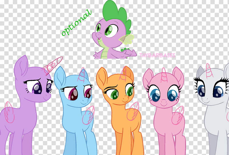MLP Movie Base Starin ya down, five assorted-color unicorns art transparent background PNG clipart