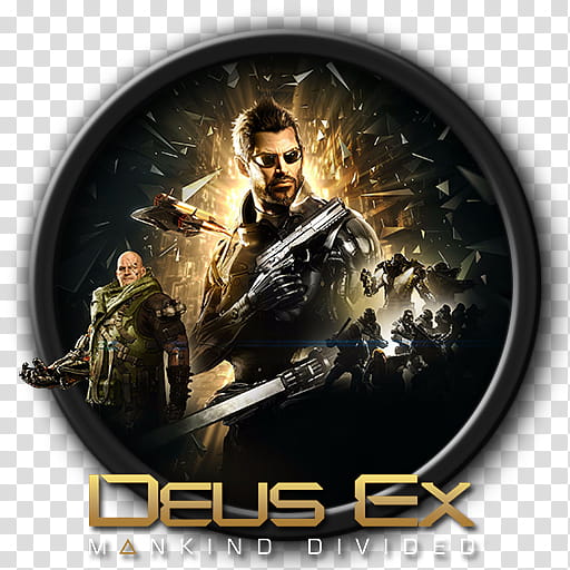 Deus Ex Mankind Divided dock icon transparent background PNG clipart