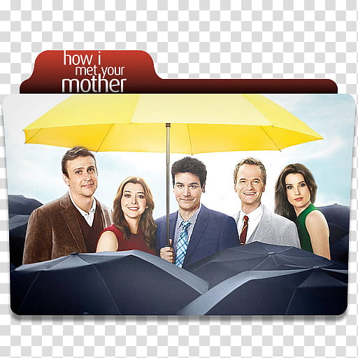 How I Met Your Mother TV Folders, Design  icon transparent background PNG clipart