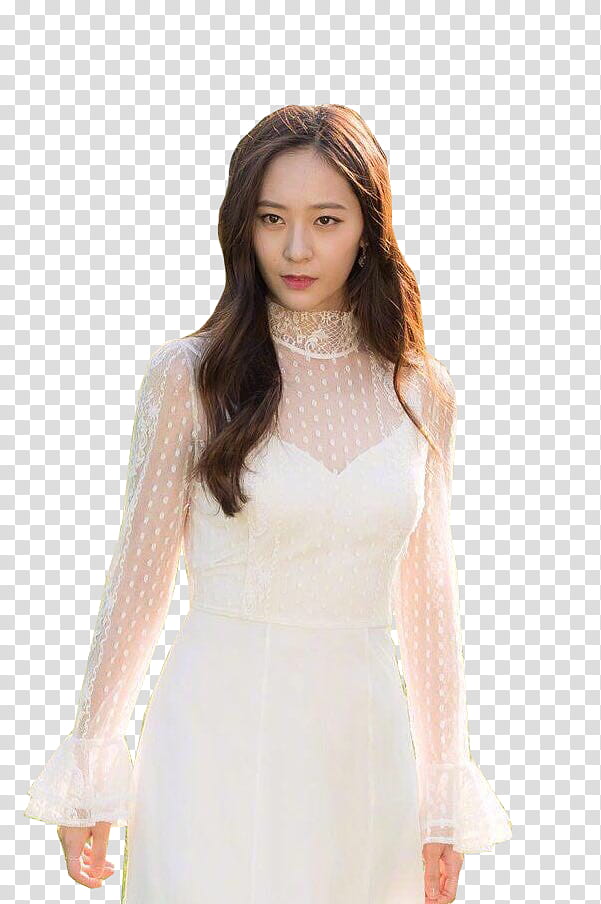 KRYSTAL BRIDE OF WATER GOD, woman wearing white long-sleeved shirt transparent background PNG clipart