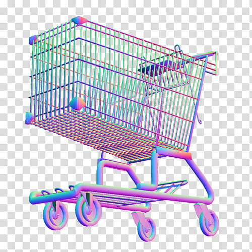 Watchers Love you so xx, pink and green shopping cart illustration transparent background PNG clipart