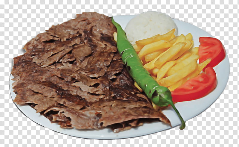 dish cuisine food roast beef ingredient, Junk Food, Carne Asada, Doner Kebab, Steak transparent background PNG clipart