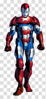 Marvel Dark Avengers Iron Patriot Transparent Background