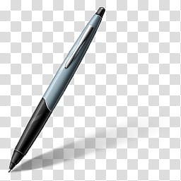 Windows Live For XP, gray and black ballpoint pen illustration transparent background PNG clipart