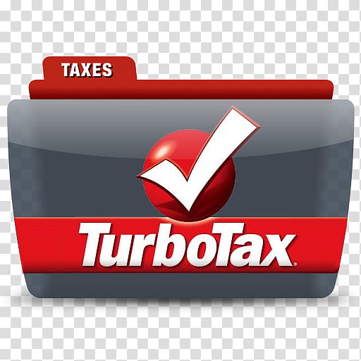 ColorFlow Tax Time, gray and red TurboTax folder transparent background PNG clipart