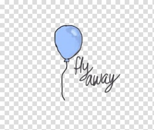 , Fly Away text overlay transparent background PNG clipart