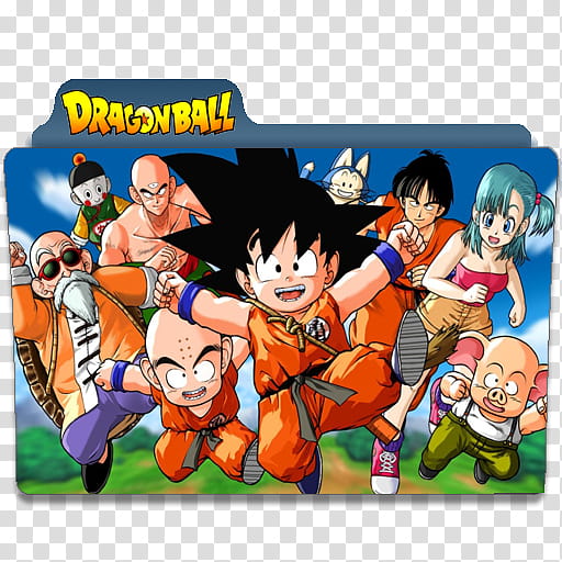 Dragonball Z GT Folder Icon Pack, Dragonball transparent background PNG clipart