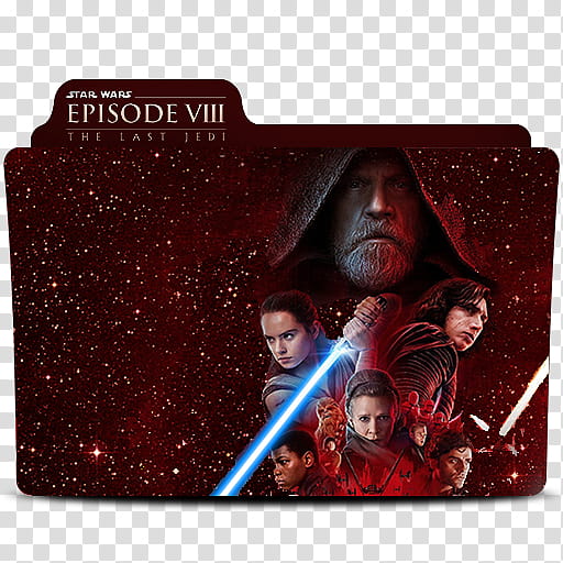 Star Wars Episode VII The Last Jedi Folder Icon, Star Wars Episode VII, The Last Jedi transparent background PNG clipart