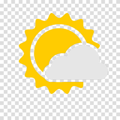 Android Weather Icons, Mostly Cloudy transparent background PNG clipart