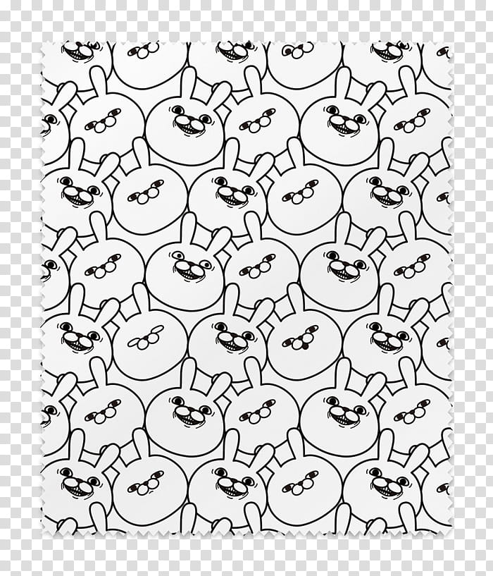 Book Black And White, Line, Rabbit, Dog, Bear, Glasses, Yoshi, Character transparent background PNG clipart