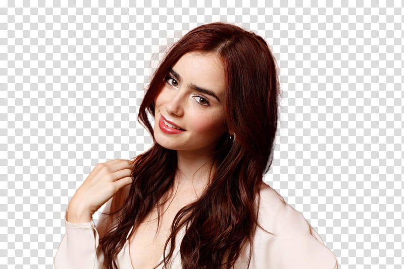 Lily Collins , Lilly Collins () transparent background PNG clipart