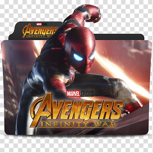 MARVEL MCU Avengers Infinity War Folder Icon , avengersinfinitywar-spiderman transparent background PNG clipart
