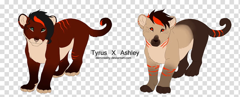 Tyrus X Ashley Cubs for Sixxela transparent background PNG clipart