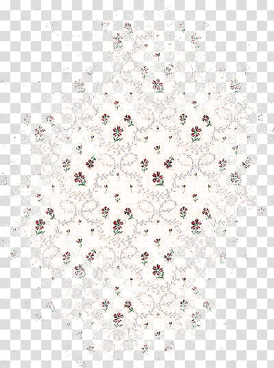 Floral x, red and green flower motif transparent background PNG clipart