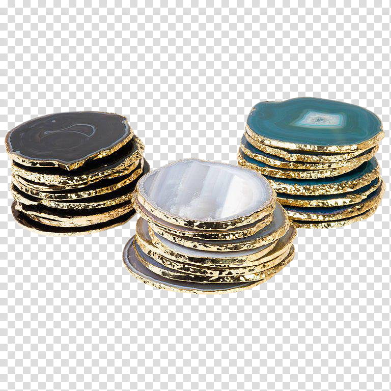 Grey, Coasters, Gemstone, Agate, Onyx, Gold, Carat, Silver transparent background PNG clipart