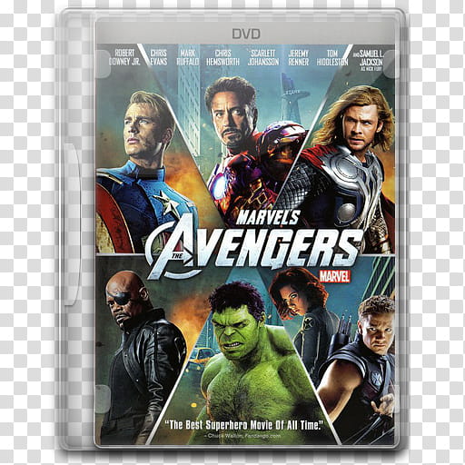 Avengers Assemble DVD Cover Icons Set , Avengers Assemble  transparent background PNG clipart