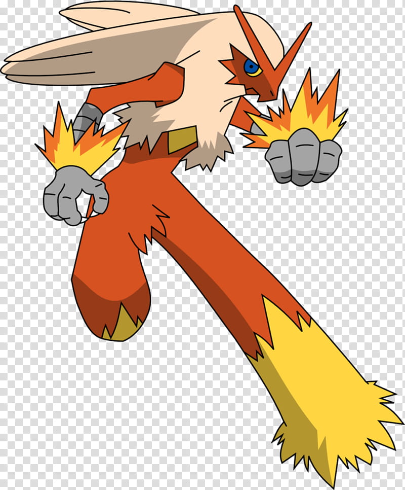 Blaziken, Pokemon character illustration transparent background PNG clipart