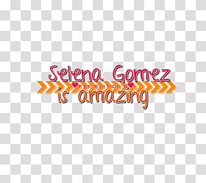 Textos Selena Gomez transparent background PNG clipart thumbnail