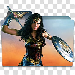 Wonder Woman  Folder Icon Pack, Wonder Woman v x transparent background PNG clipart