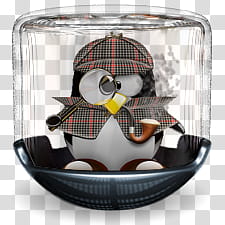 Sphere   , penguin illustration transparent background PNG clipart