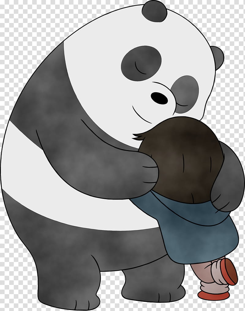 We Bare Bears, Watercolor, Paint, Wet Ink, Giant Panda, Panda Love The Secret Lives Of Pandas, Cuteness, Red Panda transparent background PNG clipart