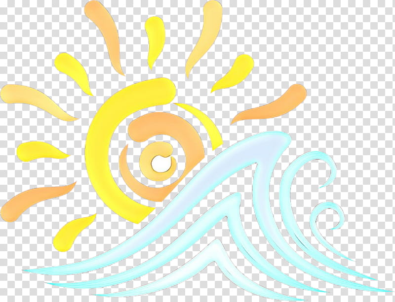 Wind, Cartoon, , Wind Wave, Sea, Animal, Yellow, Line transparent background PNG clipart
