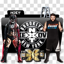 NXT TakeOver v Colorflow Folders, NXT, Takeover , Finn Balor vs Kevin Owens v transparent background PNG clipart