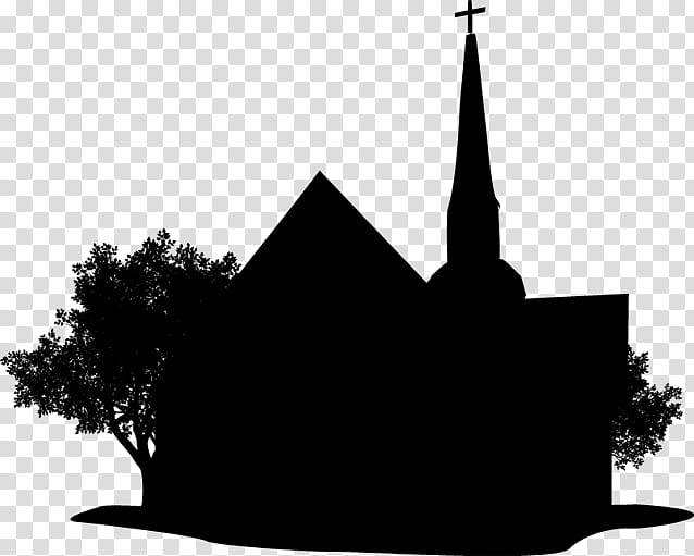 Architecture Tree, Silhouette, Leaf, Steeple, Landmark, Place Of Worship, Church, Chapel transparent background PNG clipart