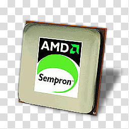ToolsHardwarePack, AMD Sempron CPU icon transparent background PNG clipart