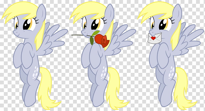 MLP Resource Derpy Hooves , three My Little Pony decor transparent background PNG clipart