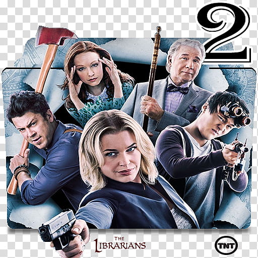 The Librarians series and season folder icons, The Librarians S ( transparent background PNG clipart