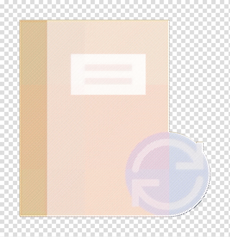 Interaction Assets icon Notebook icon, White, Text, Brown, Yellow, Light, Line, Circle transparent background PNG clipart