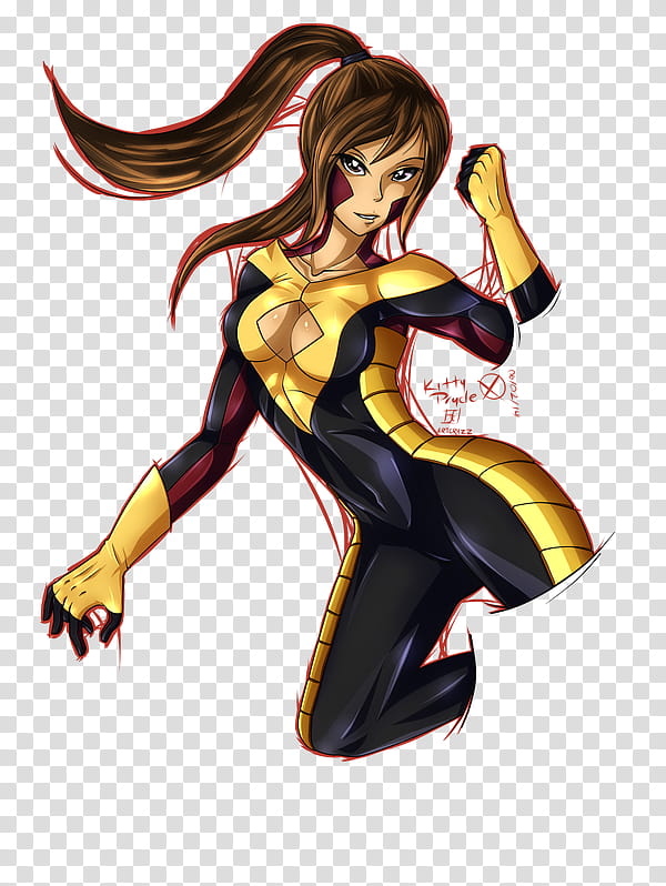 Kitty Pryde X transparent background PNG clipart