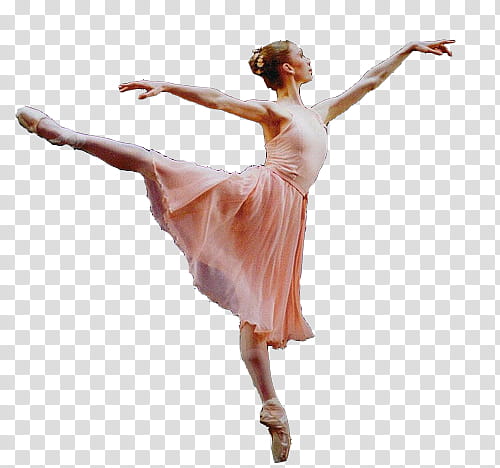 Ballet dancer pink dress, ballerina illustration transparent background PNG clipart