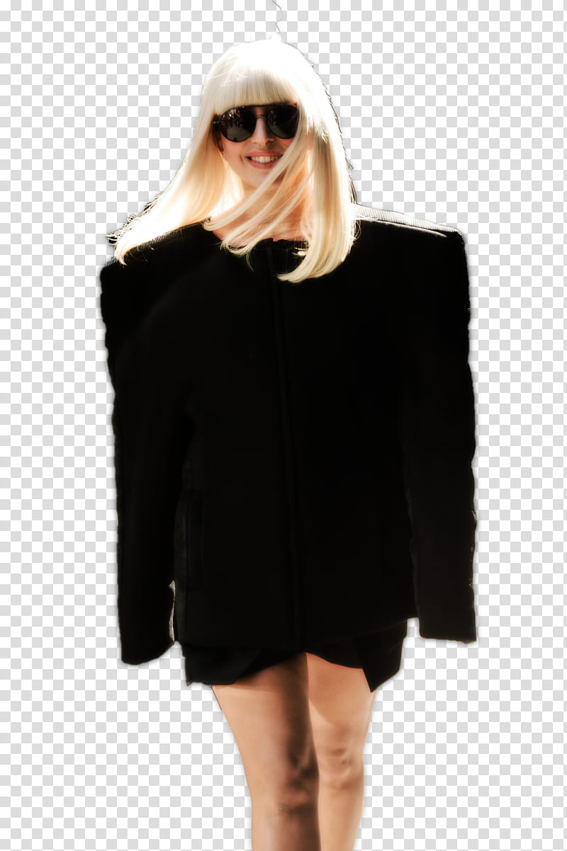 Lady Gaga Black S transparent background PNG clipart